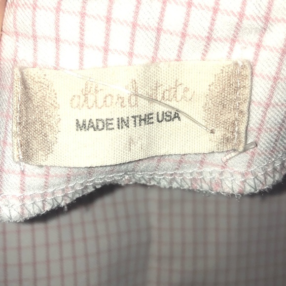NWT Altar'd State Size Medium White/Pink Gingham Checked Print Mini Skirt - Picture 4 of 6